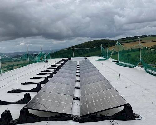 Photovoltaik-Anlage mit 267kWp